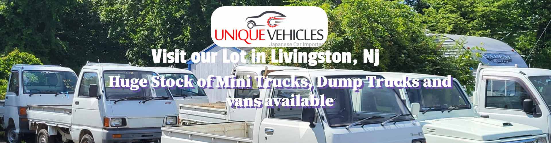 Fresh Stock of RHD Mini Trucks, Minivans, Sedans