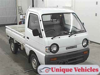 1994 RHD Suzuki Carry 4X4 Mini Truck shipped from Kawasaki Port Japan for NY Port us